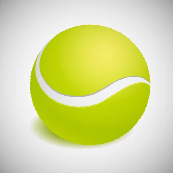 Bola de tênis — Vetor de Stock