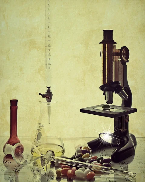 Scienza vintage — Foto Stock