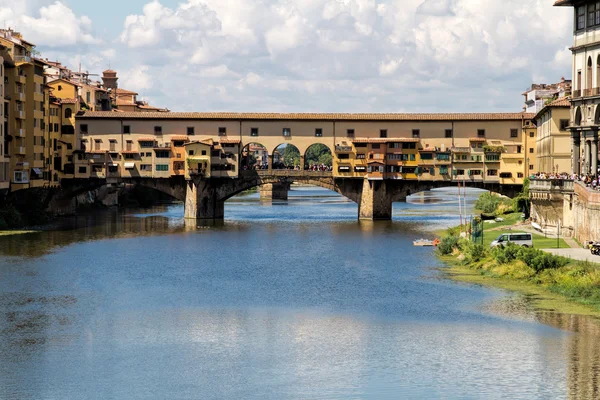 Ponte vecchio in florenz, italien lizenzfreie Stockbilder