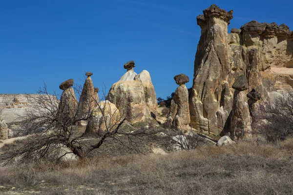 Chimeneas de hadas formación de rocas — Foto de Stock