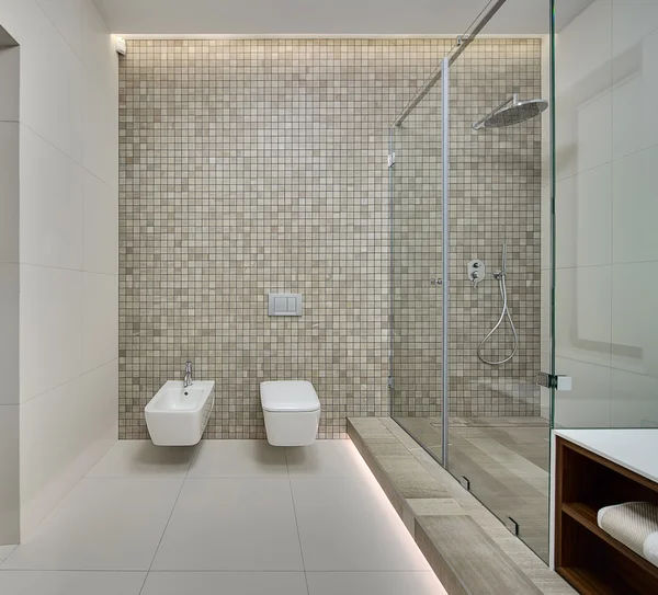 Modern shower room — Stock Photo, Image