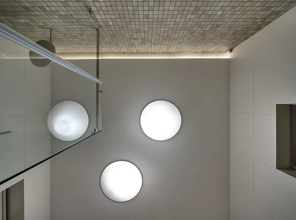 Ceiling of a shower room — Stock Photo, Image