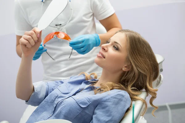 Patient in dentistry — Stock Photo, Image