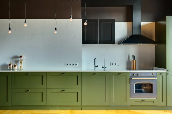 Cozinha estilo moderno — Fotografia de Stock