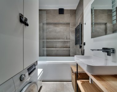 tarzı modern banyo