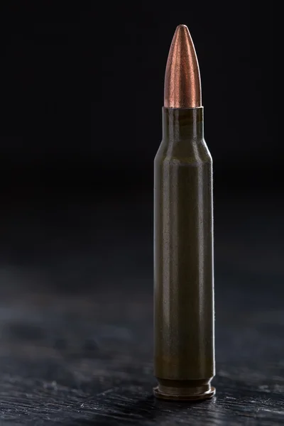 Bir mermi 7.62mm Kalaşnikof için — Stok fotoğraf