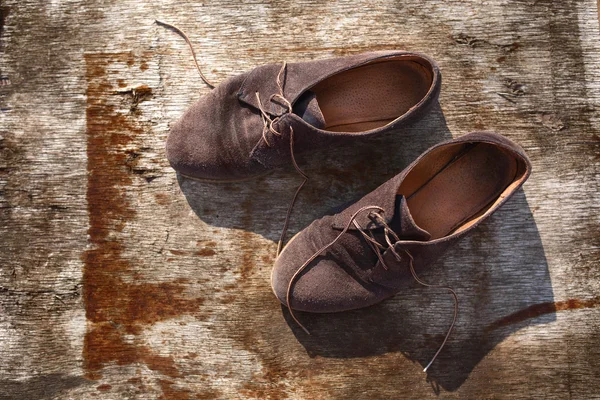 Zapatos viejos y elegantes — Foto de Stock