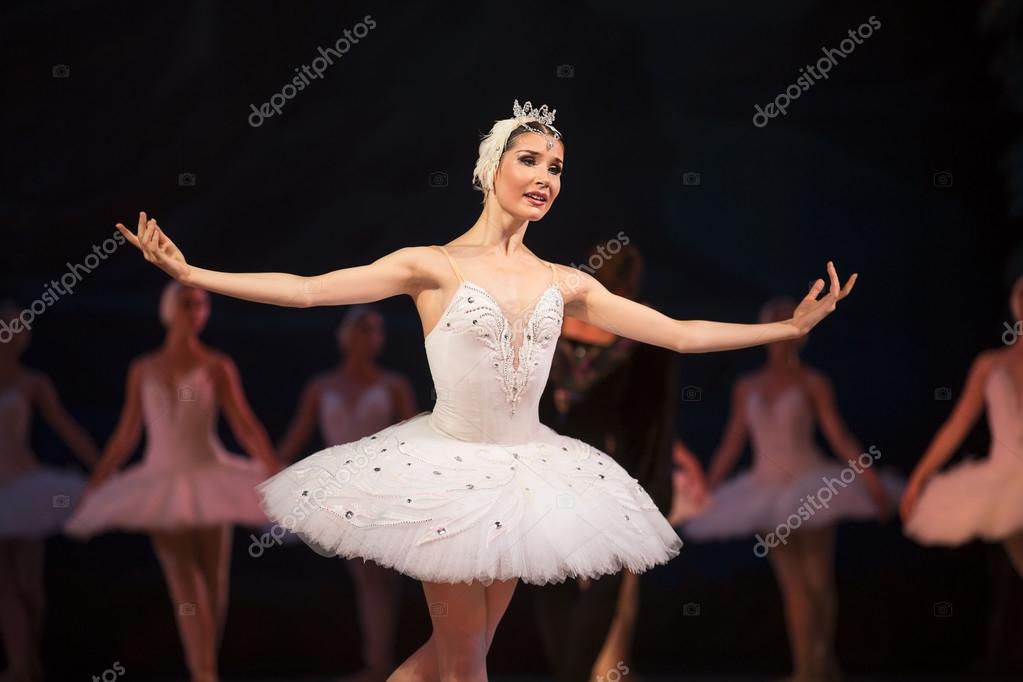 forsvar Array at klemme Prima ballerina white swan Stock Photo by ©bezikus 84565234