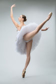 Ballerina im Studio
