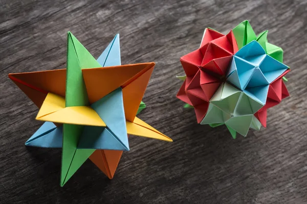 Çift origami — Stok fotoğraf