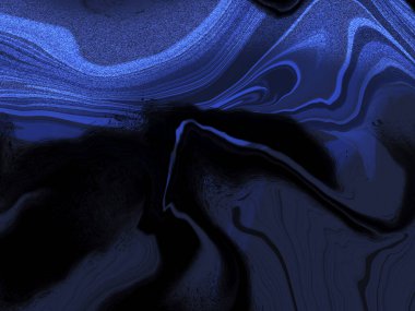 Soyut arkaplan mavi renk, akrilik tasarım akrilik sanat