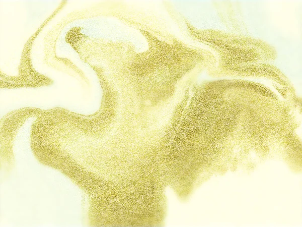 Αφηρημένη χρυσή υφή, Υγρό σχεδιασμό φόντο κίτρινο χρώμα — Φωτογραφία Αρχείου