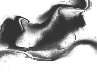 Soyut arkaplan siyah beyaz renk, akrilik tasarım akrilik sanat