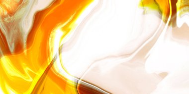 Soyut çizim sıvısı sanat tasarımı arka plan sarı renkli soyut resim