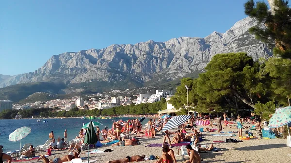 Makarska Riviera in croatia — Stock Photo, Image