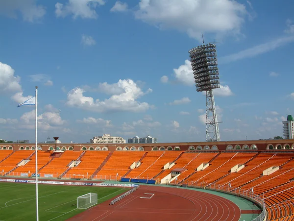 Estádio Dinamo Minsk na Bielorrússia Fotos De Bancos De Imagens
