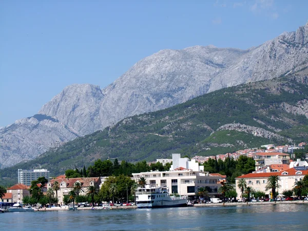 Makarskas kust i Kroatien — Stockfoto