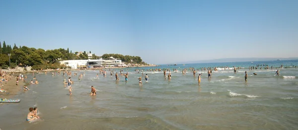 Bacvice Beach v split, Chorvatsko — Stock fotografie