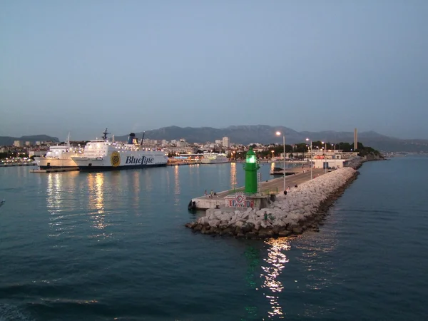 Port w Splicie, Chorwacja — Zdjęcie stockowe