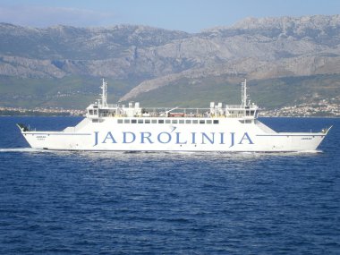 Feribot Adriatica Sahili - Split Hırvatistan