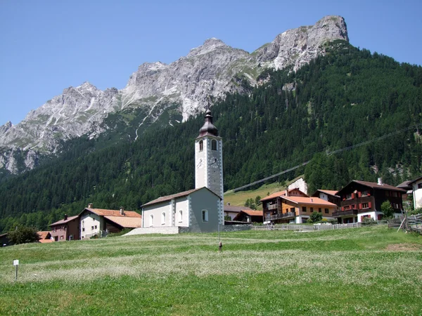 Alpen in Zwitserland Sufers — Stockfoto