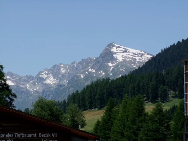 San Bernadino Pass Schweiz — Stockfoto
