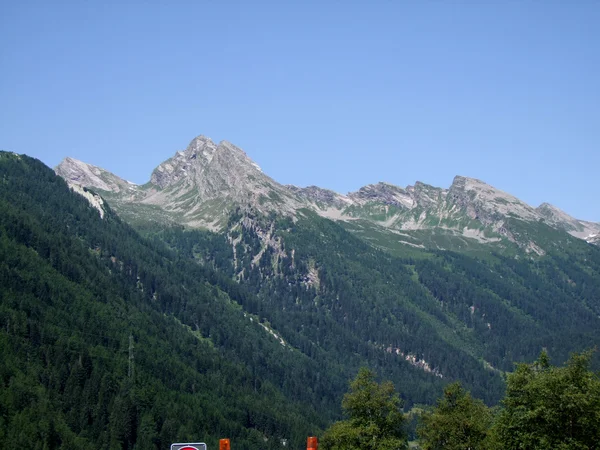 Alps San Bernardino in Graubuenden Switzerland — Stock fotografie