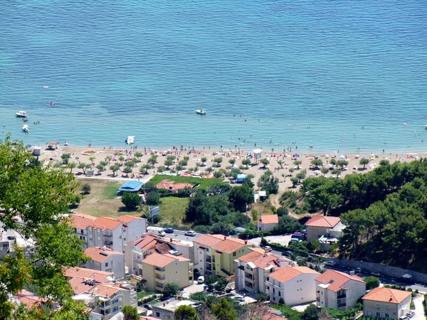 Duce, costa turística de croacia — Foto de Stock