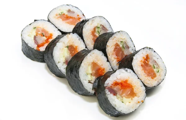 Νόστιμα θαλασσινά σούσι — Φωτογραφία Αρχείου