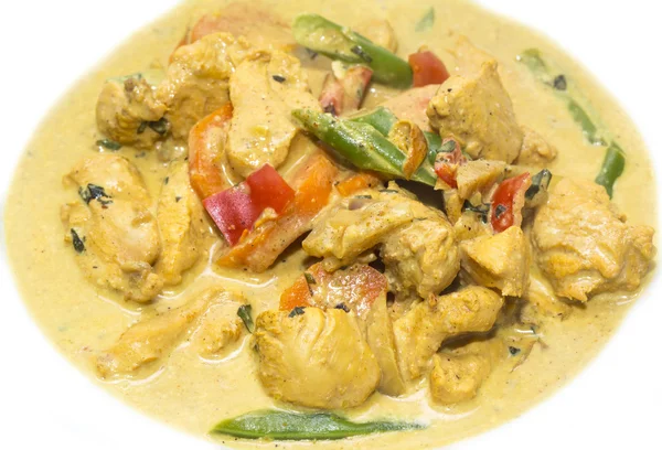 Curry de poulet aux légumes — Photo