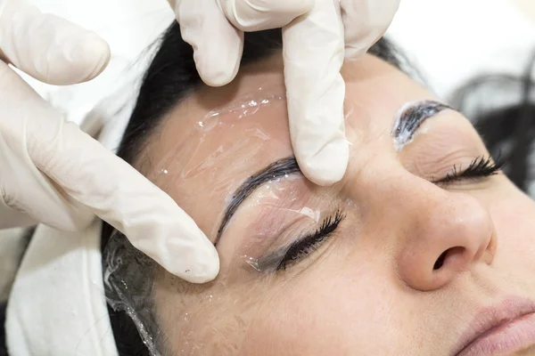 Mikrobleyding kaşlar iş akışı