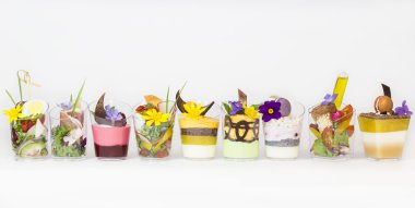 plastik bardak Mini kanepeler 