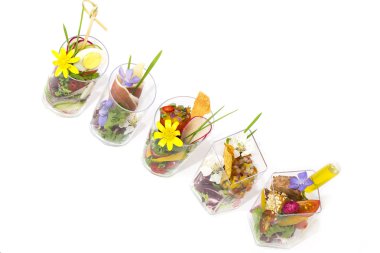 plastik bardak Mini kanepeler 