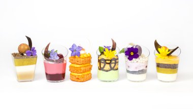 plastik bardak Mini kanepeler 