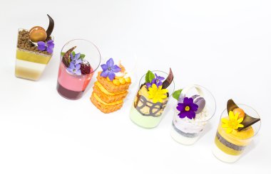 plastik bardak Mini kanepeler 