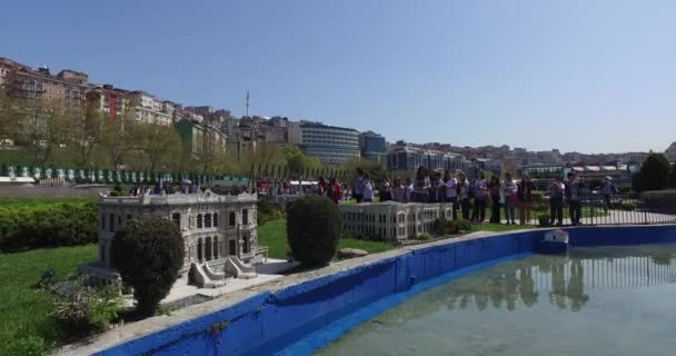 Miniaturk парк Стамбул — стокове відео