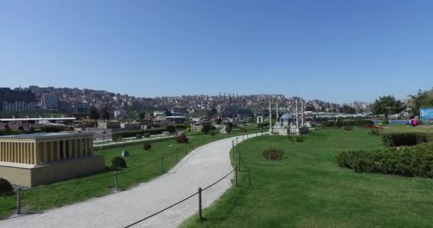 Miniaturk Park Istanbul — Stok video