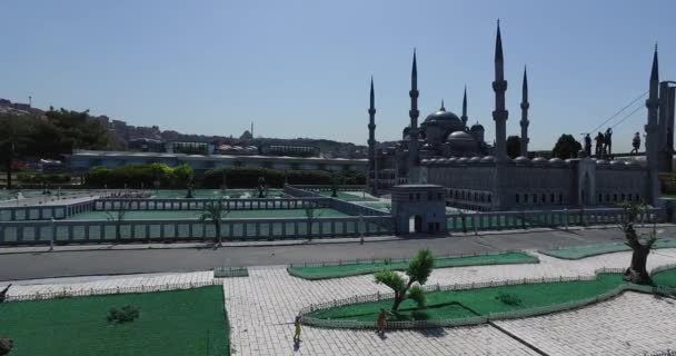 Miniaturk πάρκο Κωνσταντινούπολη — Αρχείο Βίντεο