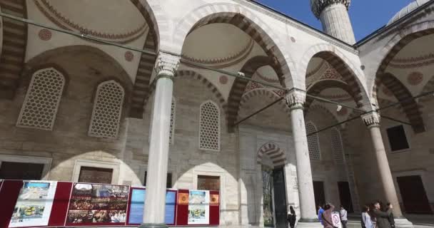 伊斯坦布尔的蓝色清真寺 — 图库视频影像