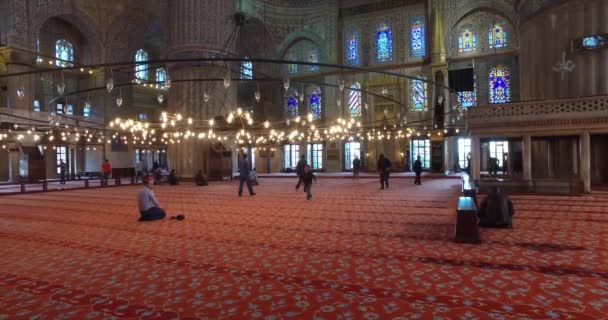 A Mesquita Azul em Istanbu — Vídeo de Stock
