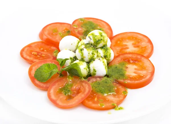 Apéritif aux tomates et au fromage — Photo