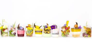 plastik bardak Mini kanepeler 