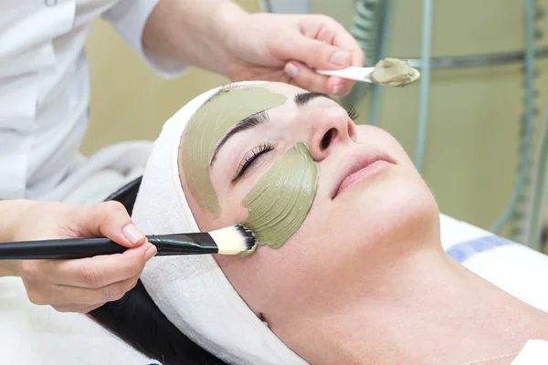 Process of massage and facials — Stock Photo, Image