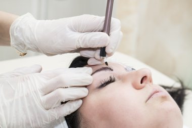 Mikrobleyding kaşlar iş akışı