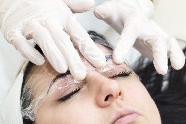 Mikrobleyding kaşlar iş akışı