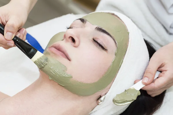 Process of massage and facials — Stock Photo, Image