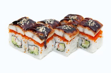 lezzetli deniz ürünleri suşi