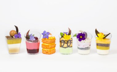 et ve sebze ile Mini kanepe 