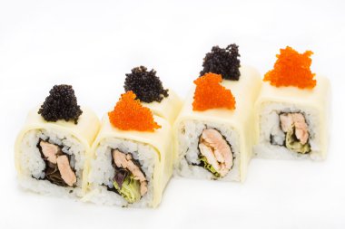 lezzetli deniz ürünleri suşi