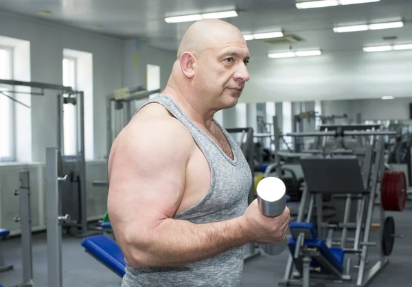 Culturismo deportivo masculino — Foto de Stock